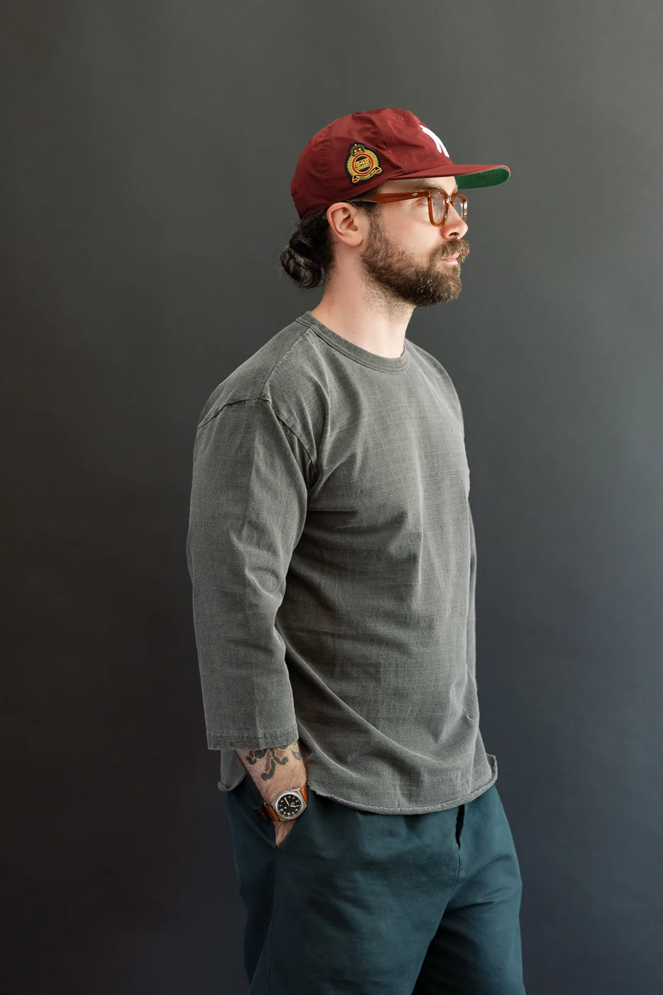 7.7oz - "Fallen Cotton" Midweight Baseball T-Shirt - PD Sumikuro - Image 11