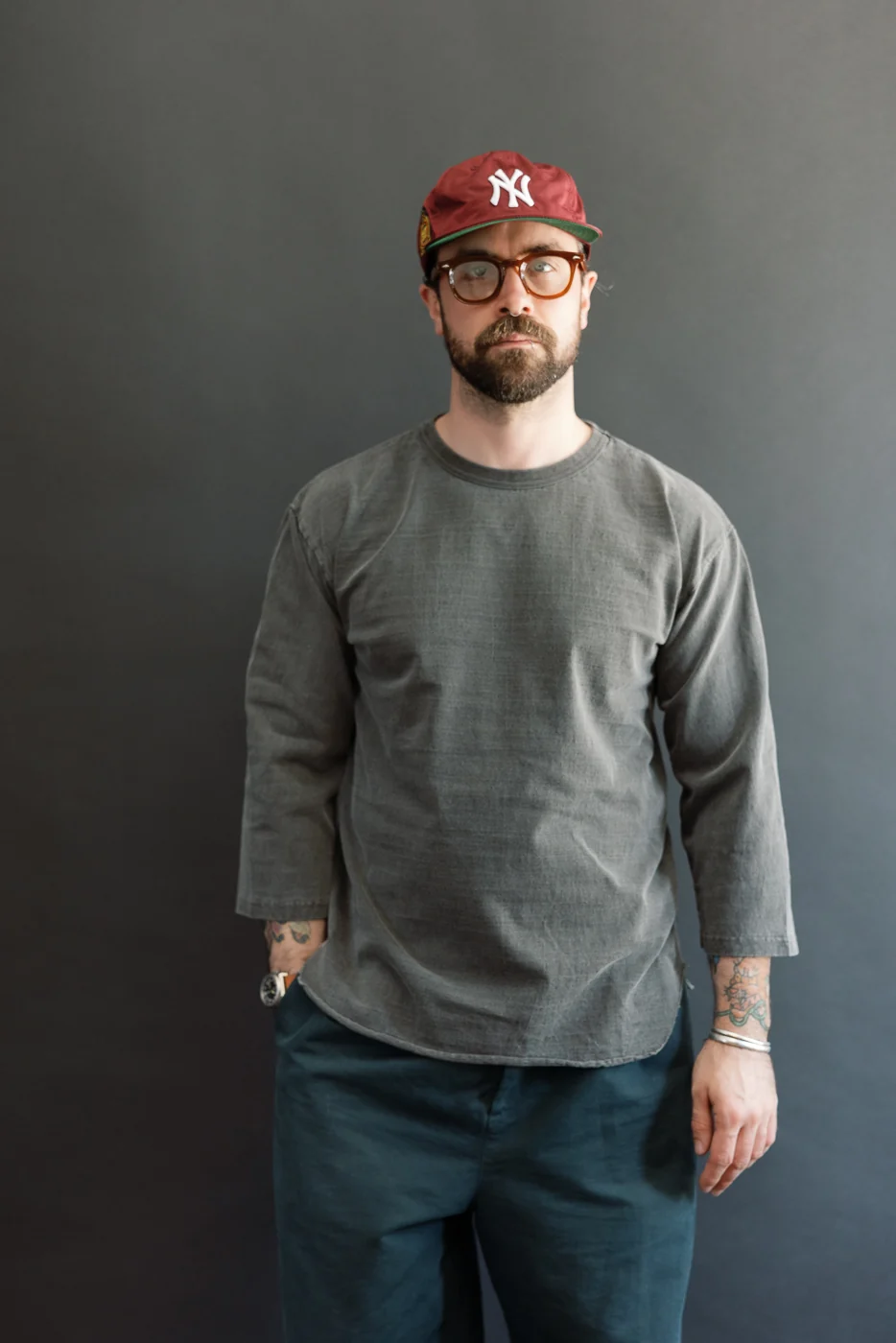 7.7oz - "Fallen Cotton" Midweight Baseball T-Shirt - PD Sumikuro - Image 16