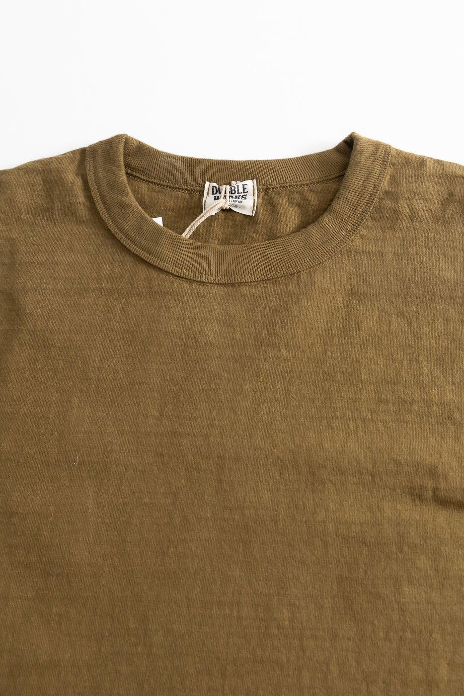 7.7oz - "Fallen Cotton" Midweight T-Shirt S/S - Khaki - Image 2
