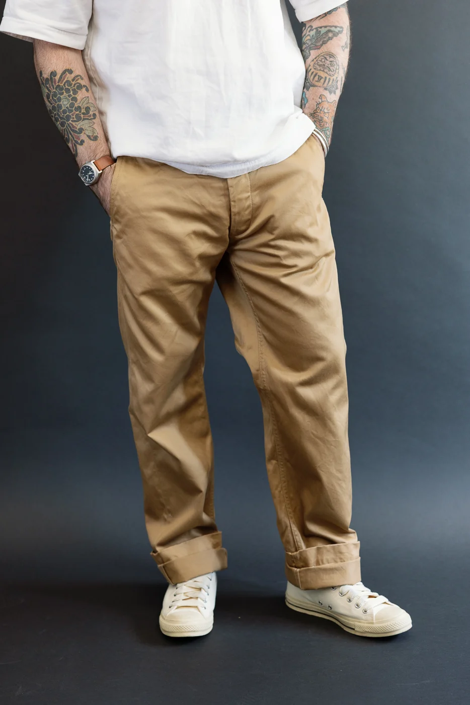 747-WP-KHB - Weapon Chino Khaki Beige - Regular Straight - Image 18