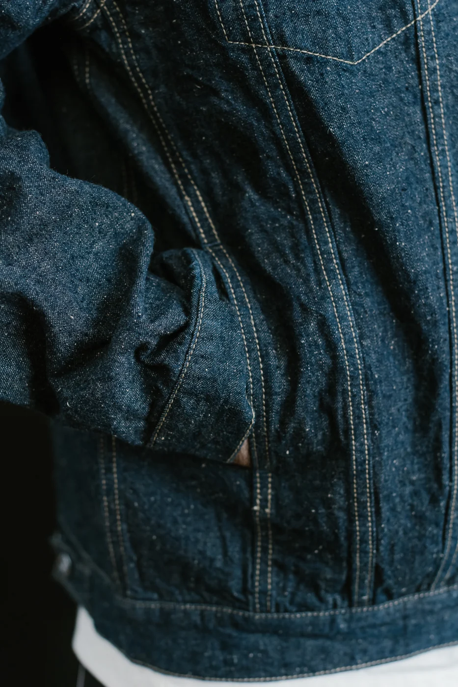 8.6oz - MIJ14 Haru Kaze - Denim Jacket - Image 26