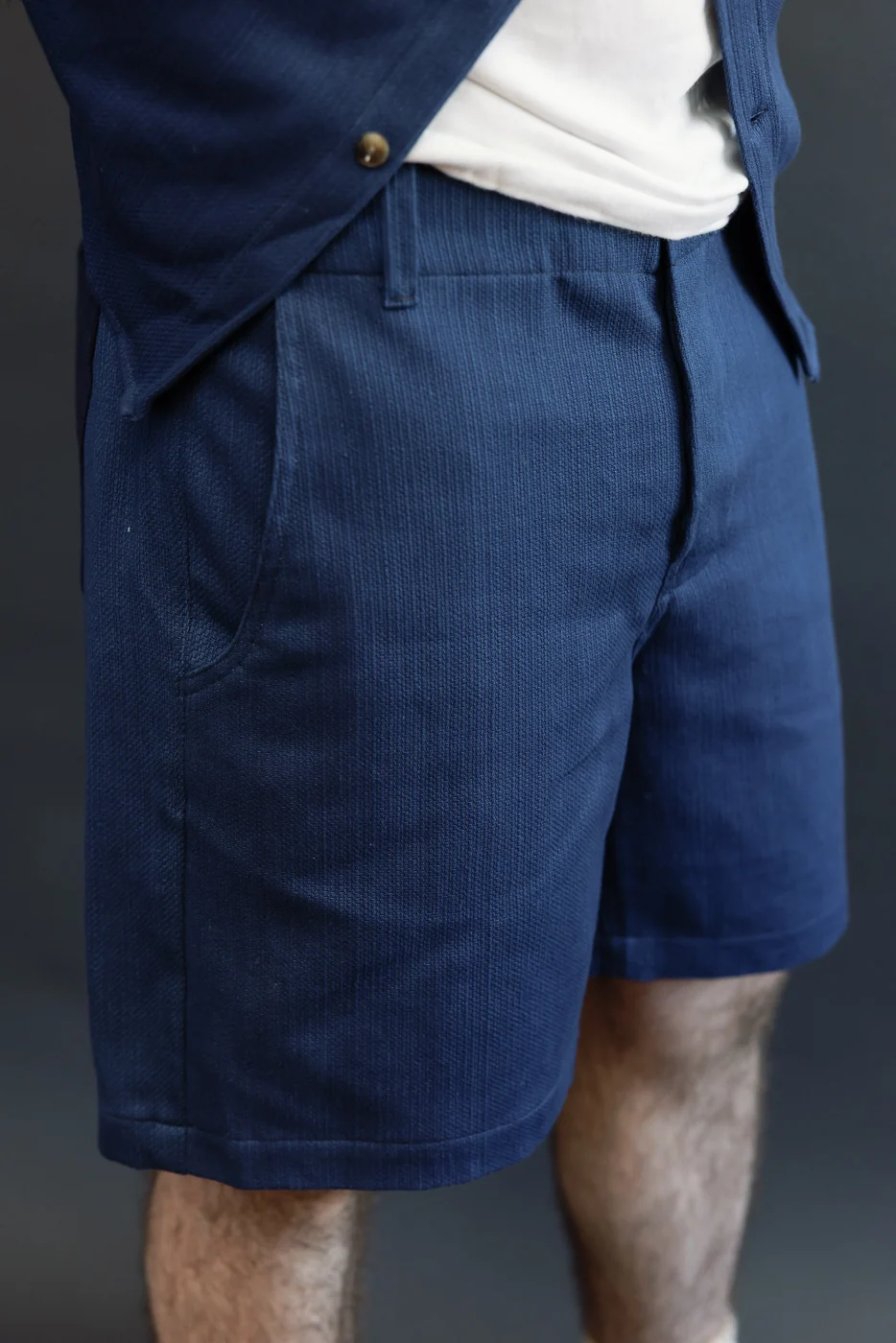 8oz - Infantry Shorts - Indigo Contrast - Image 16