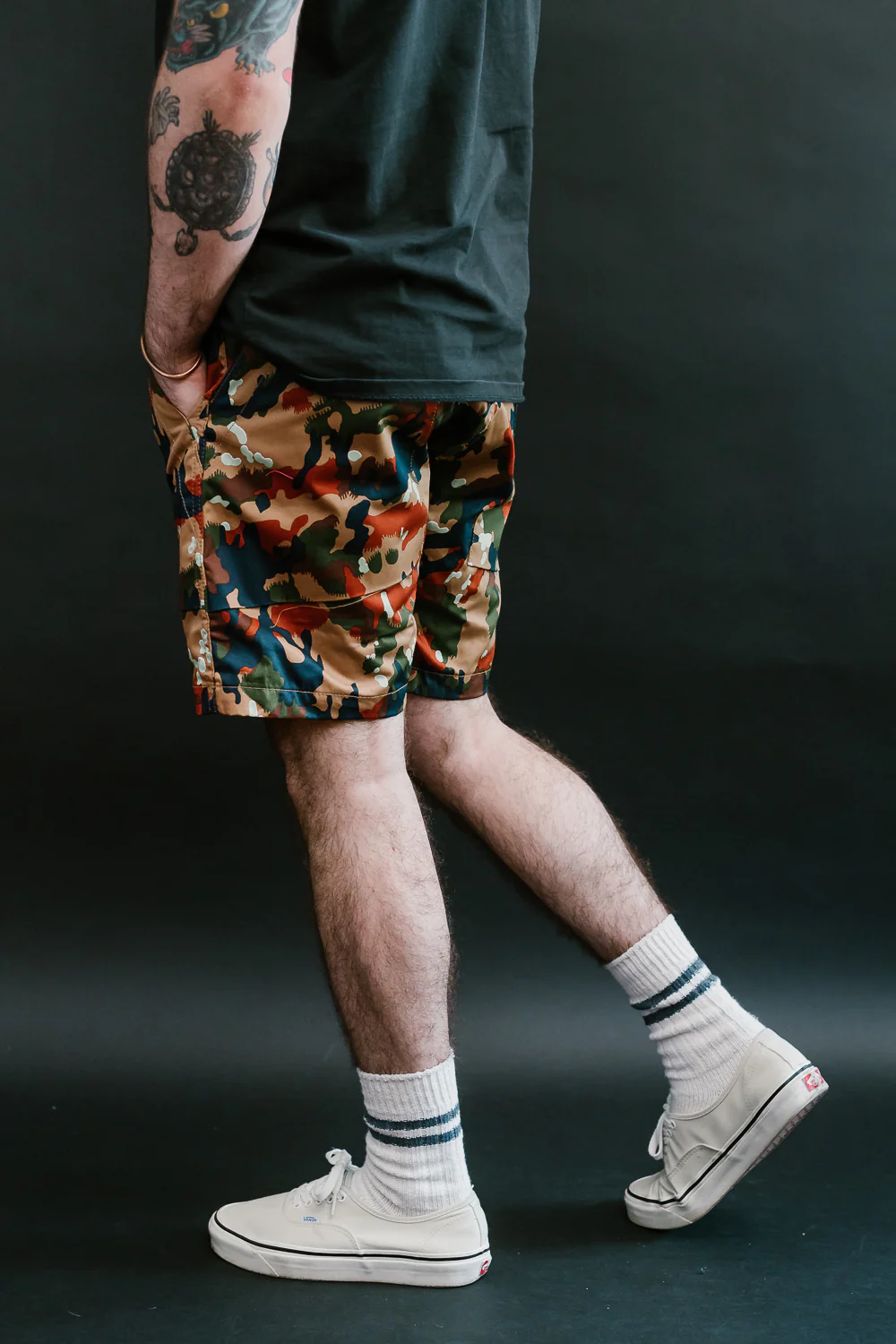 9oz Fatigue Shorts - Alpenflage Camo - Image 9
