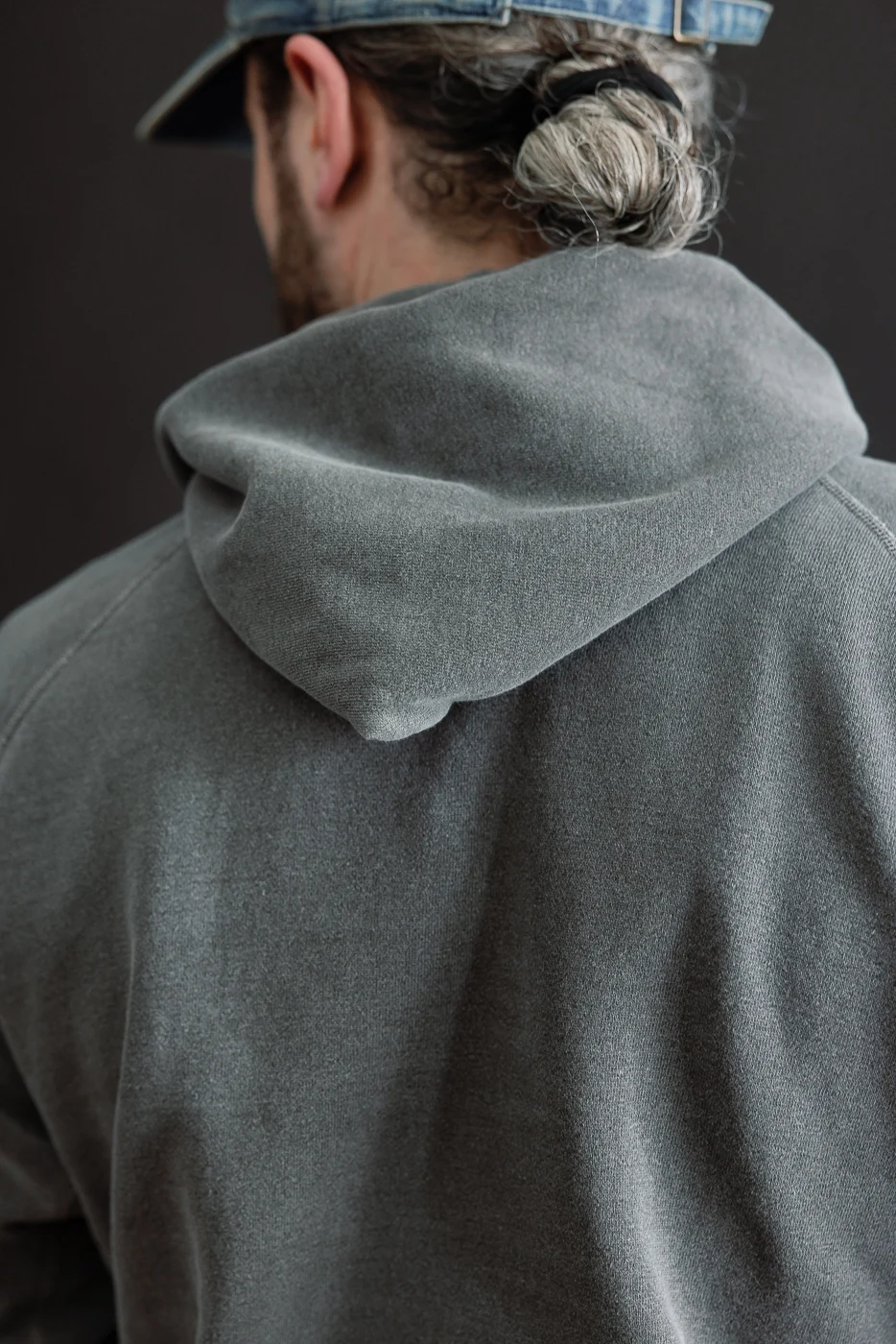 "Beer" Faded Print Sweat Hoodie - PD Sumikuro - Image 18