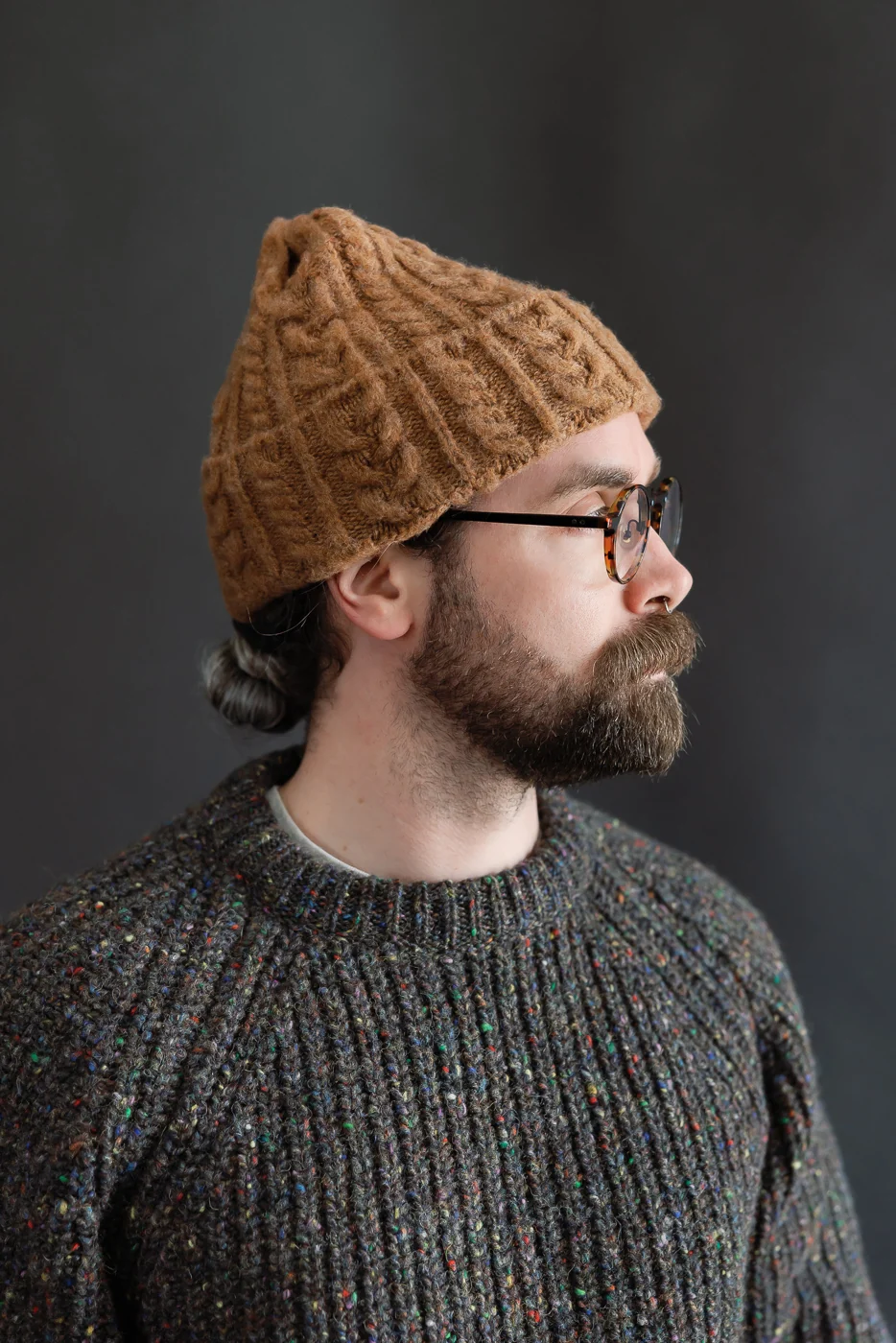 Cable Festival Hat - Nuts - Image 3