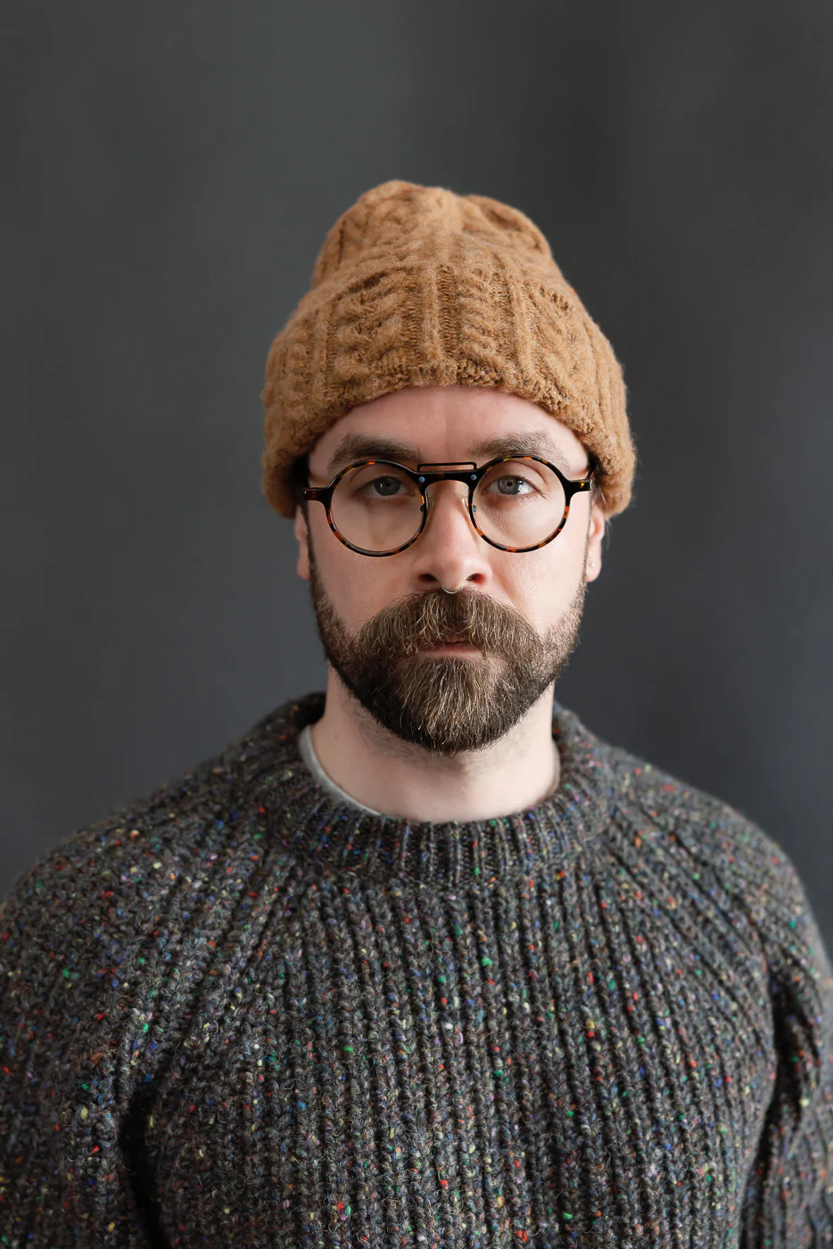 Cable Festival Hat - Nuts - Image 4