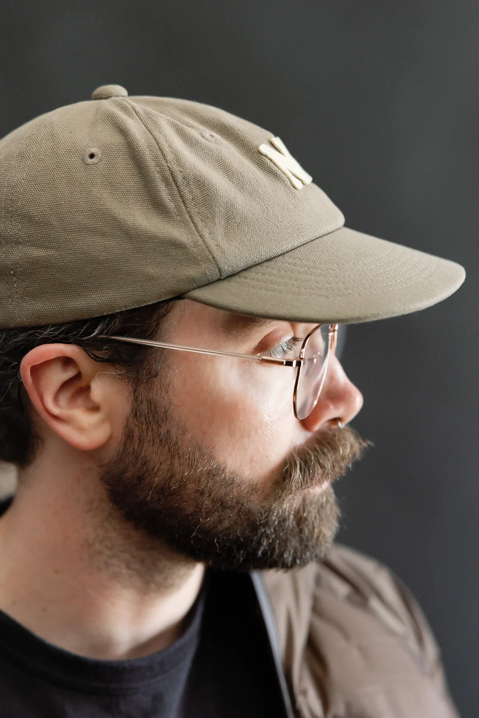 Canvas NNG Logo Cap - Khaki - Image 12