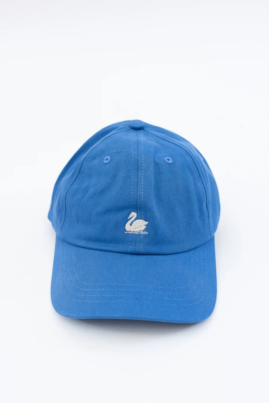 CAP01.66002 - Swan Logo Cotton Twill Cap - Washed Blue, Nature - Image 6