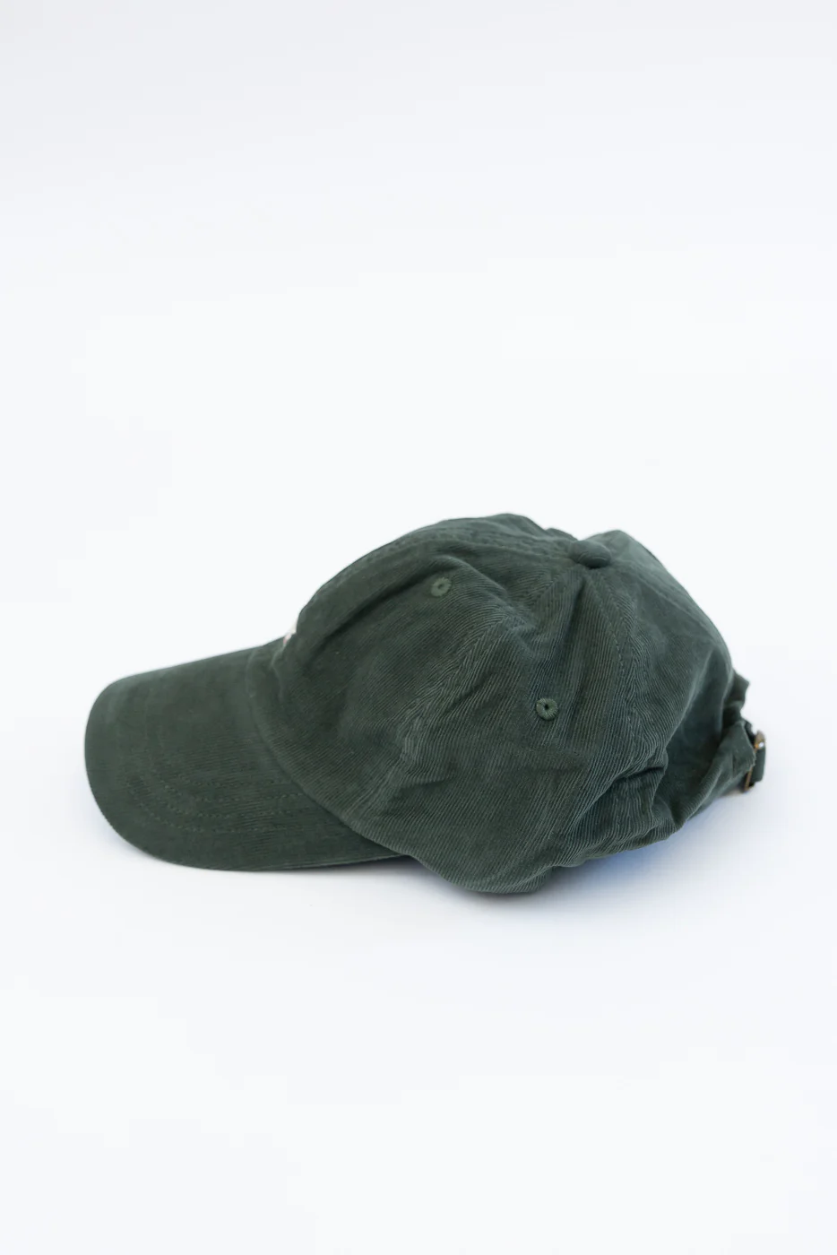 CAP01LC.401 - Swan Logo Cotton Corduroy Cap - Forest - Image 2