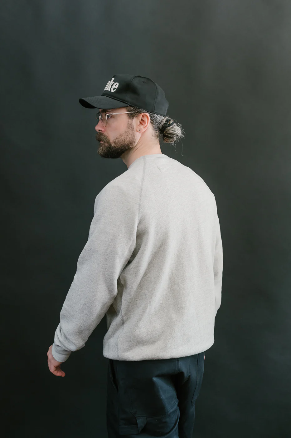 Crewneck Sweatshirt - Heather Grey - Image 12