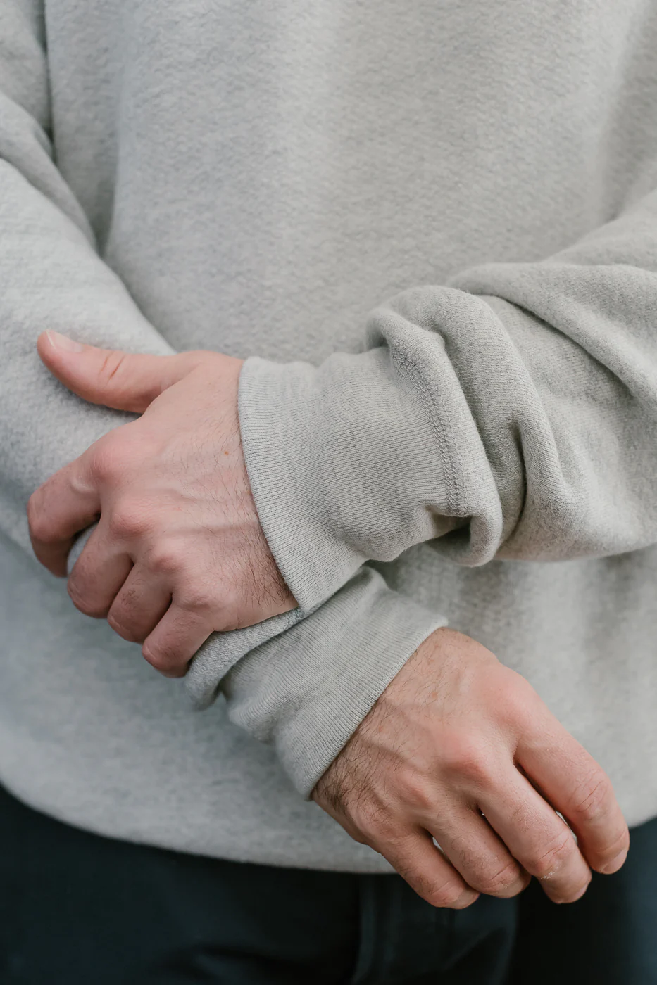 Crewneck Sweatshirt - Heather Grey - Image 17