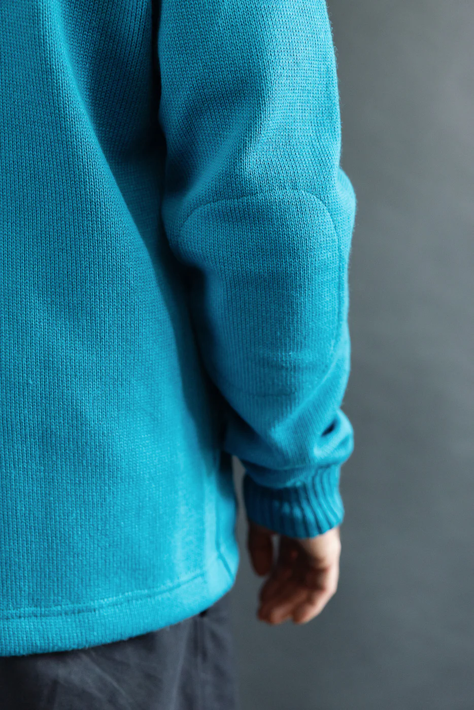 Dant Exclusive Shawl Sweater Coat - Aqua - Image 22