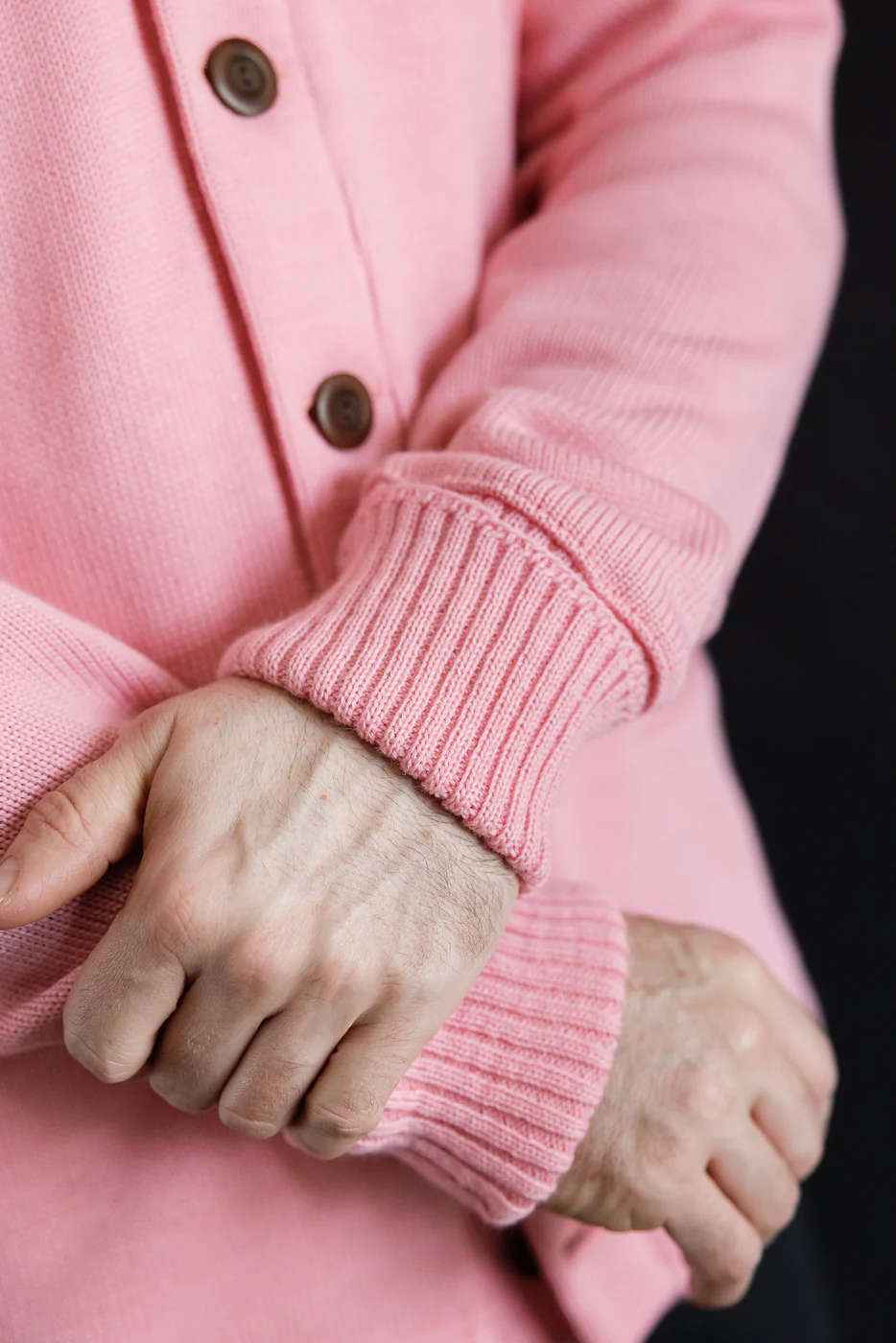 Dant Exclusive Shawl Sweater Coat - Bubblegum - Image 20