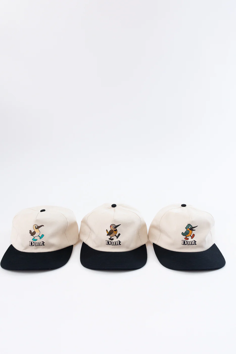 Dant "Kingfisher" Cap - Ecru x Black - Image 17