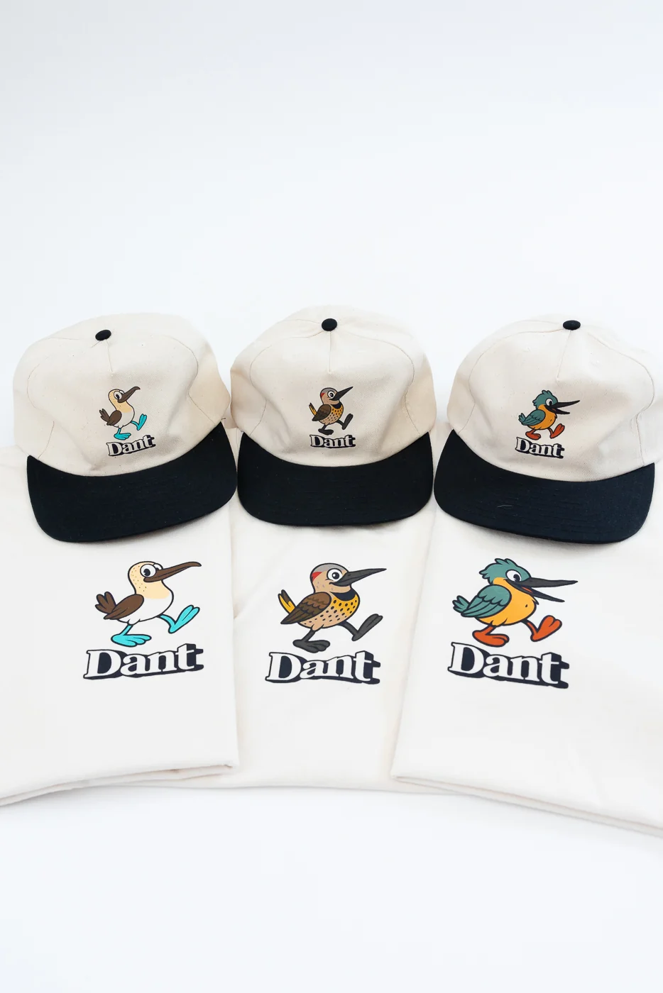 Dant "Kingfisher" Cap - Ecru x Black - Image 18