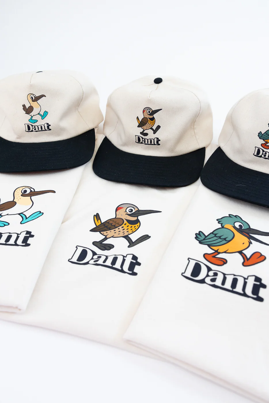 Dant "Kingfisher" Cap - Ecru x Black - Image 19