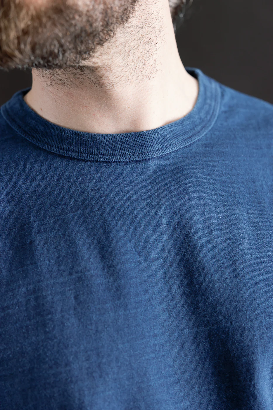 "Fallen Cotton" Midweight Tee Short Sleeve - Indigo - Image 17