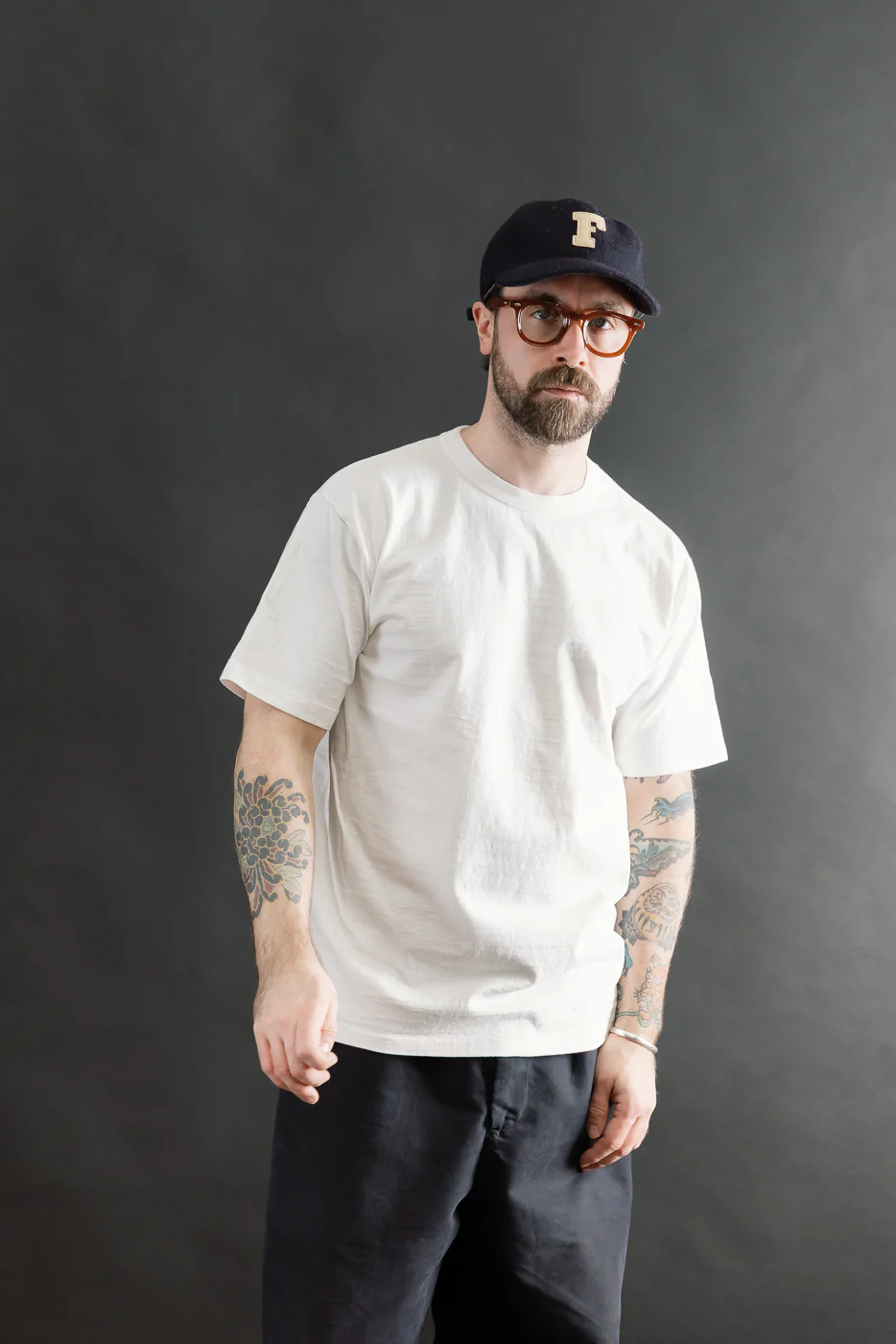 7.7oz - "Fallen Cotton" Midweight T-Shirt S/S - Off White - Image 13