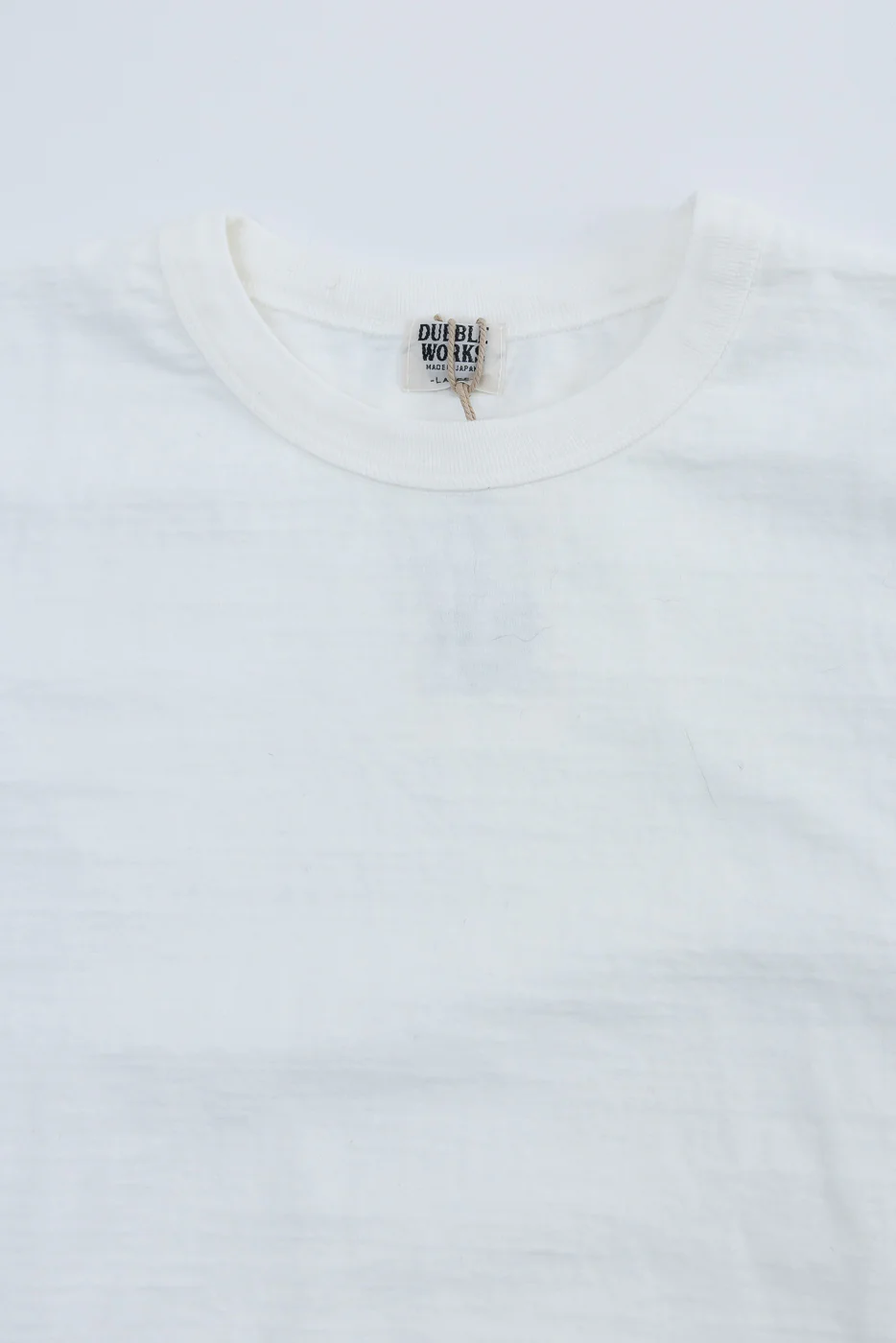 7.7oz - "Fallen Cotton" Midweight T-Shirt S/S - Off White - Image 2