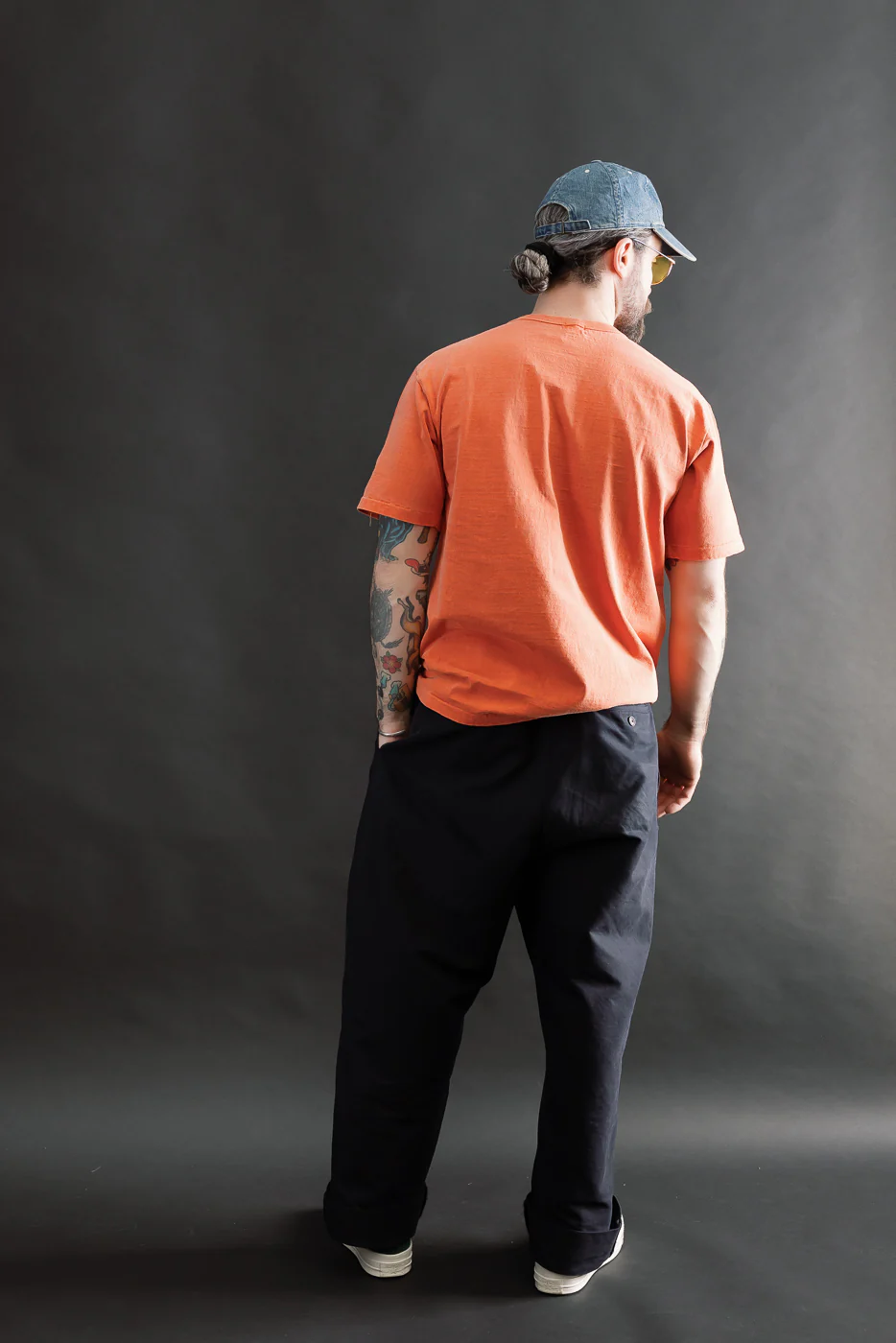 "Fallen Cotton" Midweight Tee Short Sleeve - PD Orange - Image 8
