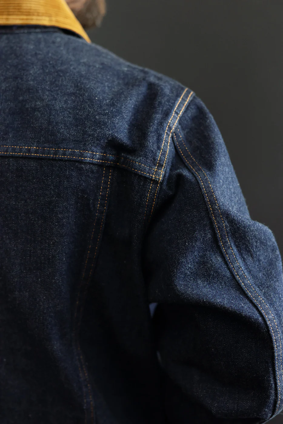 Fargo Quarter Vintage 70s Denim - Indigo, Cognac - Image 23