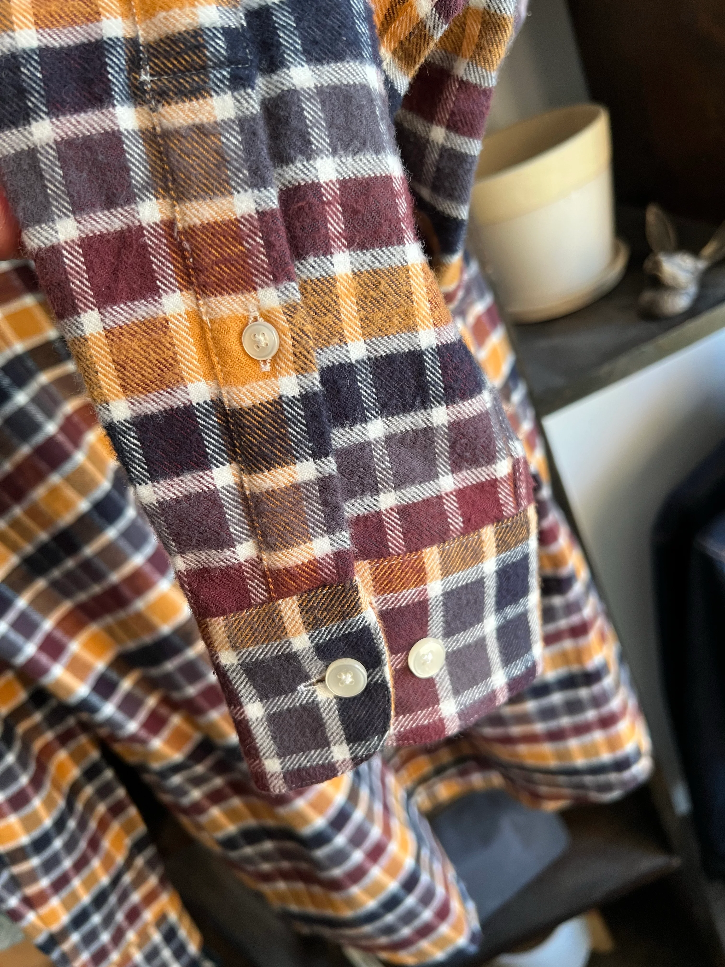 Gently Used Portuguese Flannel Shirt - Medium - Image 6