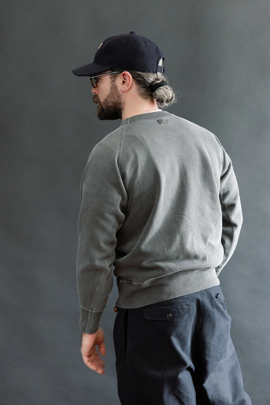 "Ghosts" Faded Print Sweatshirt - PD Sumikuro - Image 10