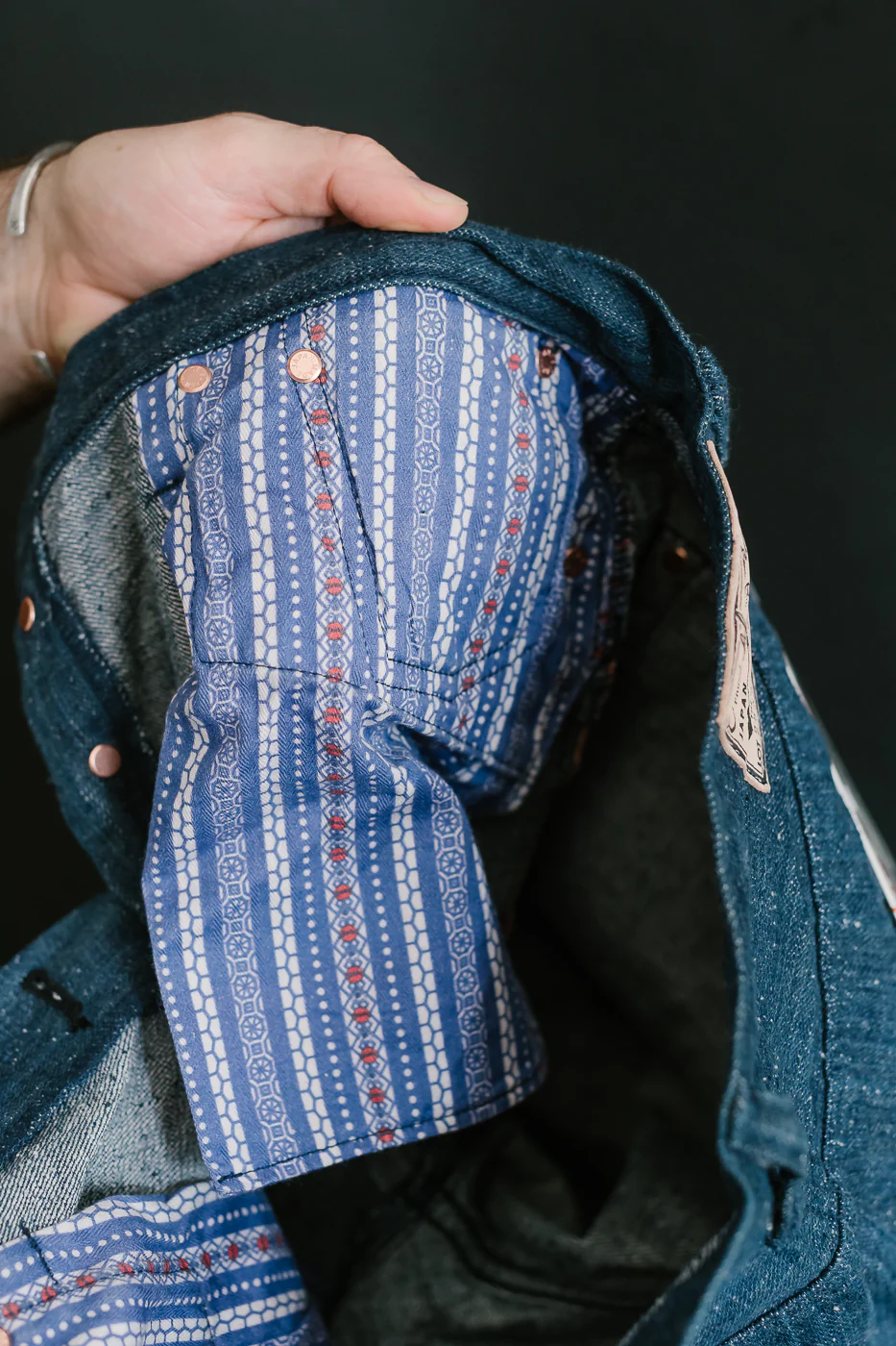 13oz Aizome Naturally Dyed Nep Selvedge Jeans - Heritage Straight - Image 22
