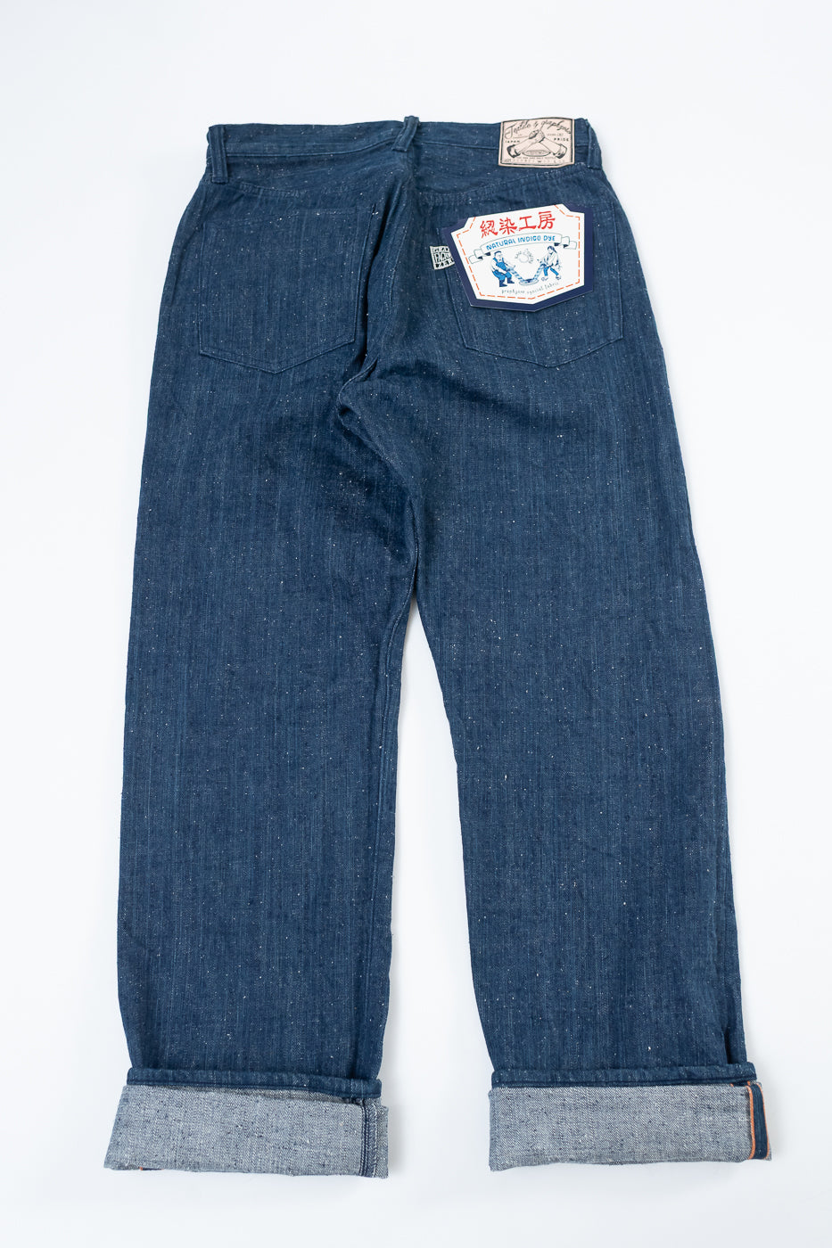 13oz Aizome Naturally Dyed Nep Selvedge Jeans - Heritage Straight - Image 6