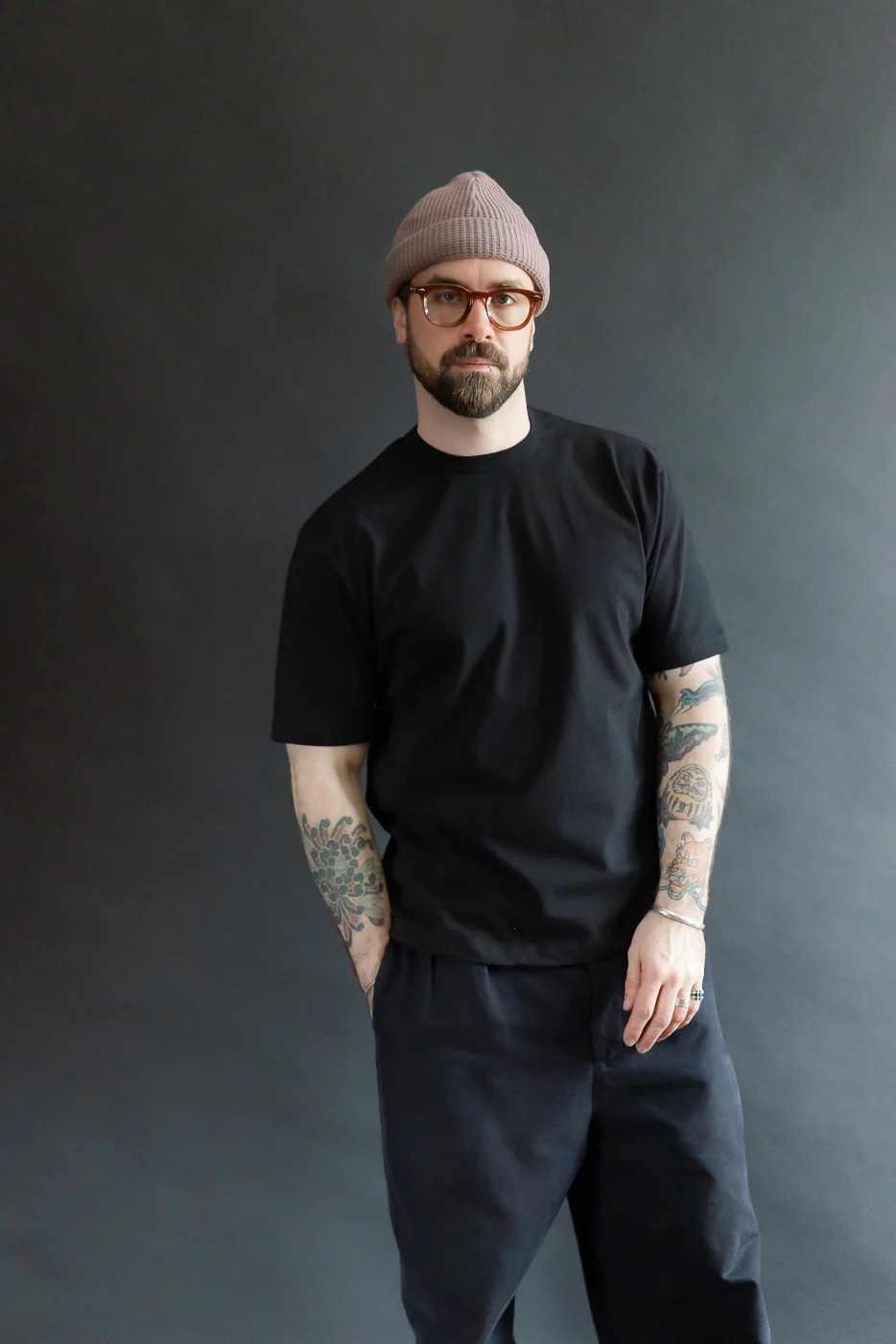 Heavyweight Boxy T-Shirt - Black - Image 8