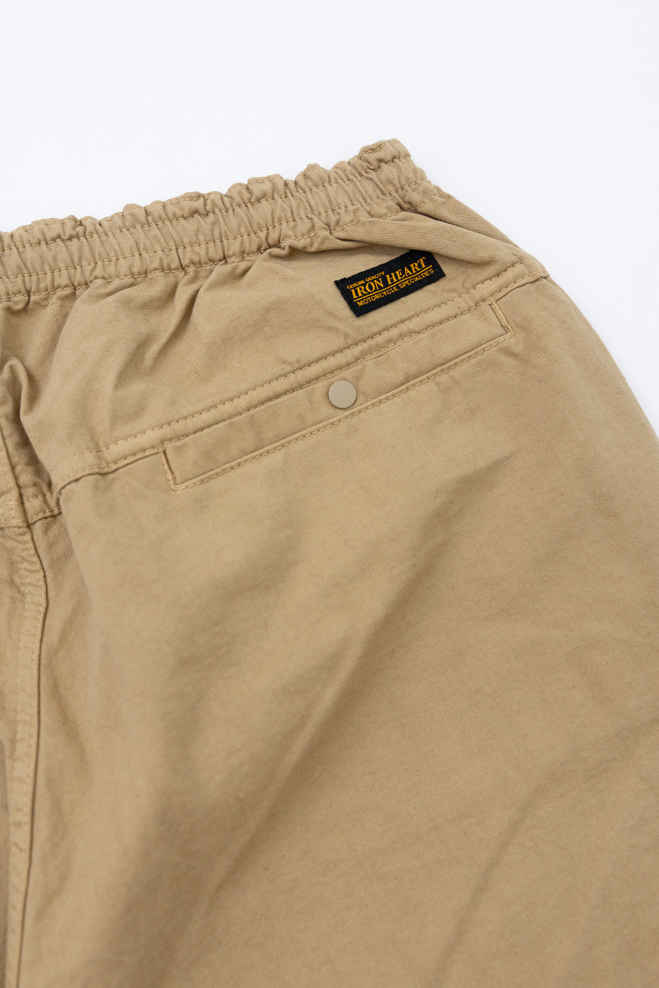 IH-729-KHA- Cotton Easy Shorts - Khaki - Image 4