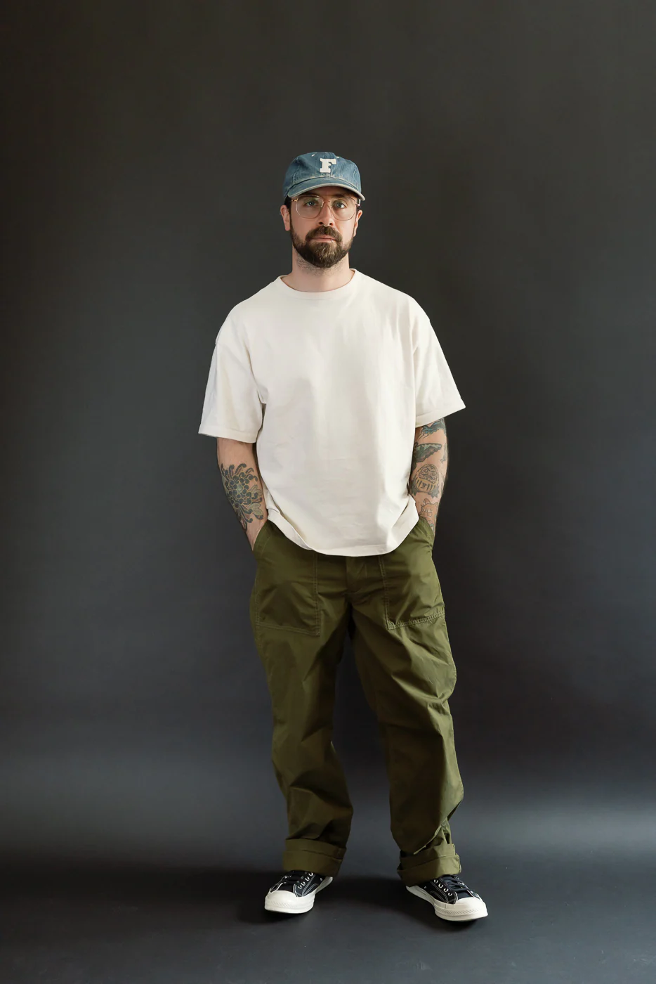 IH-745-OLV - 4oz Cotton/Nylon Baker Pants - Olive Green - Image 7