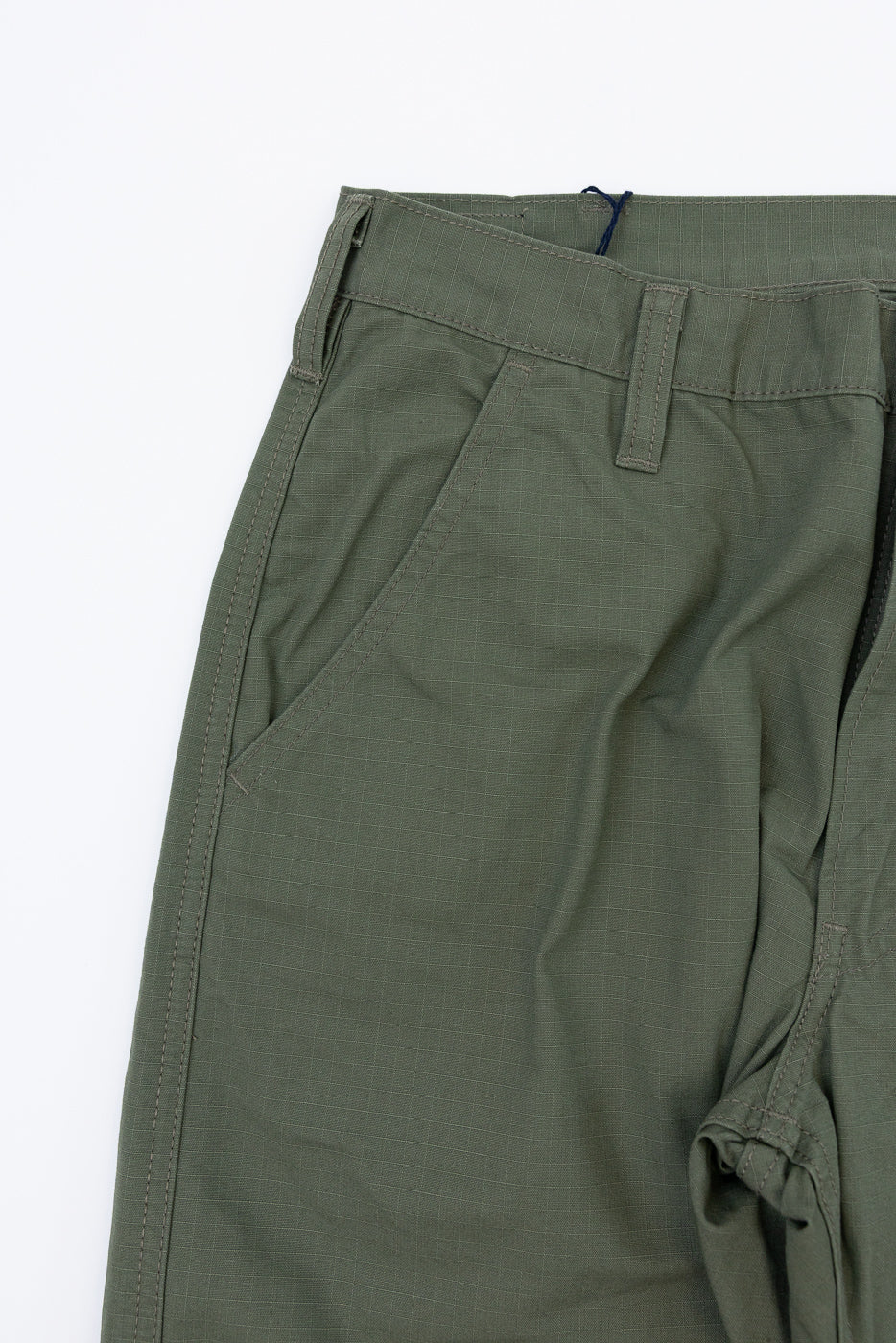 IH-746-GRN - 8oz Ripstop Wide Work Pants - Army Green - Image 4