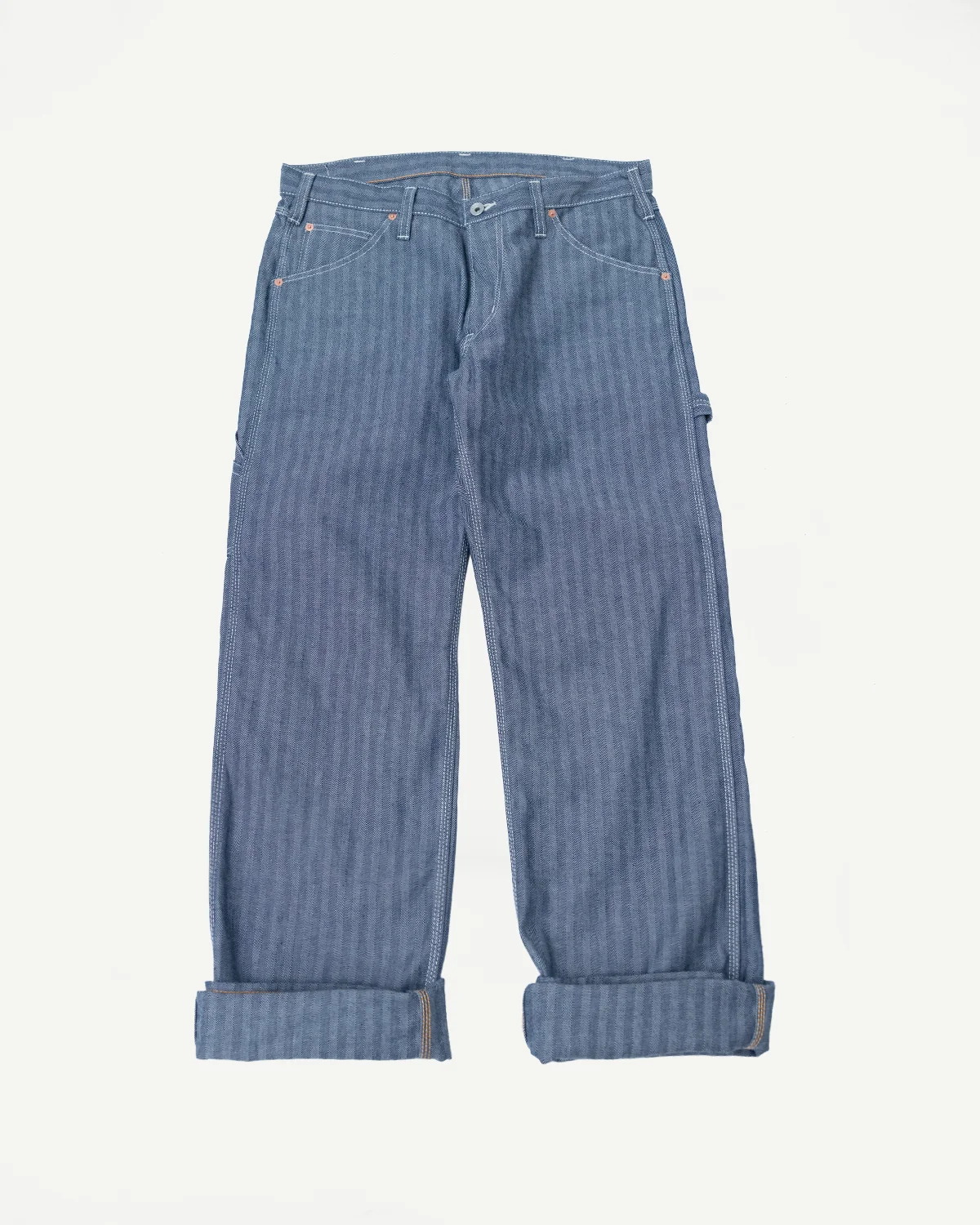 IH-830-IND - 10.5oz Herringbone Painter’s Pants - Indigo