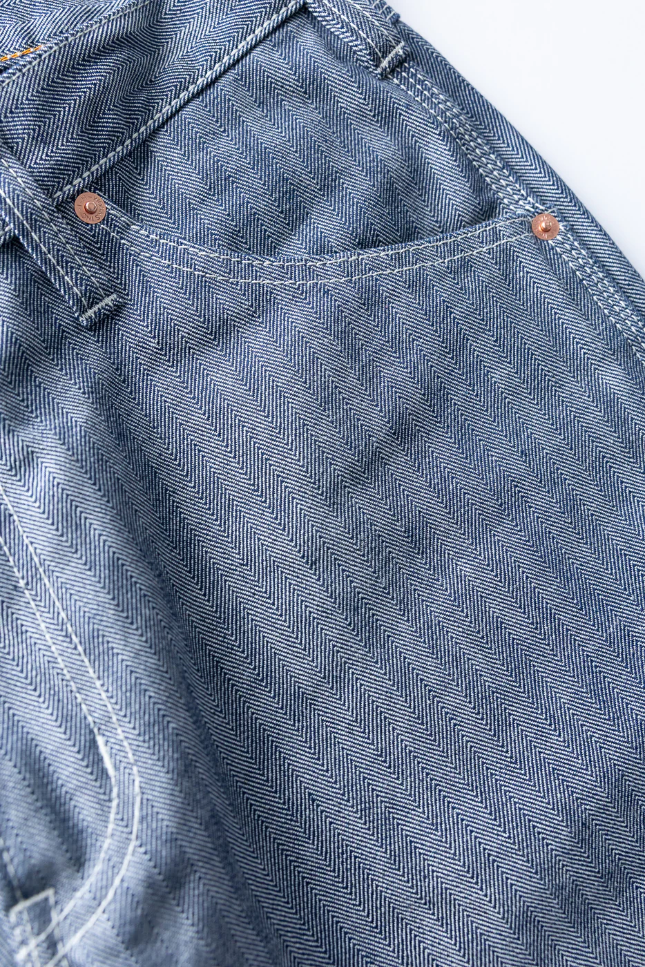 IH-830-IND - 10.5oz Herringbone Painter’s Pants - Indigo - Image 5