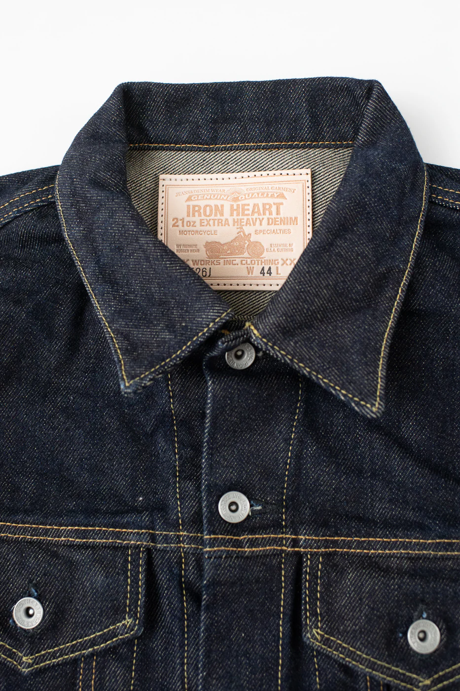 IH-526J - 21oz Selvedge Denim Type III - Indigo - Image 2