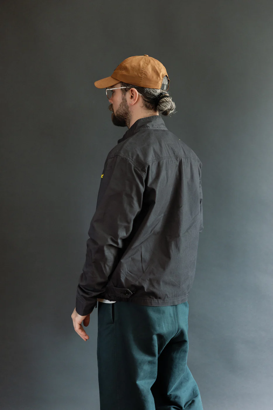 IHJ-165-BLK - 6.2oz Serge Drizzler Jacket - Black - Image 13