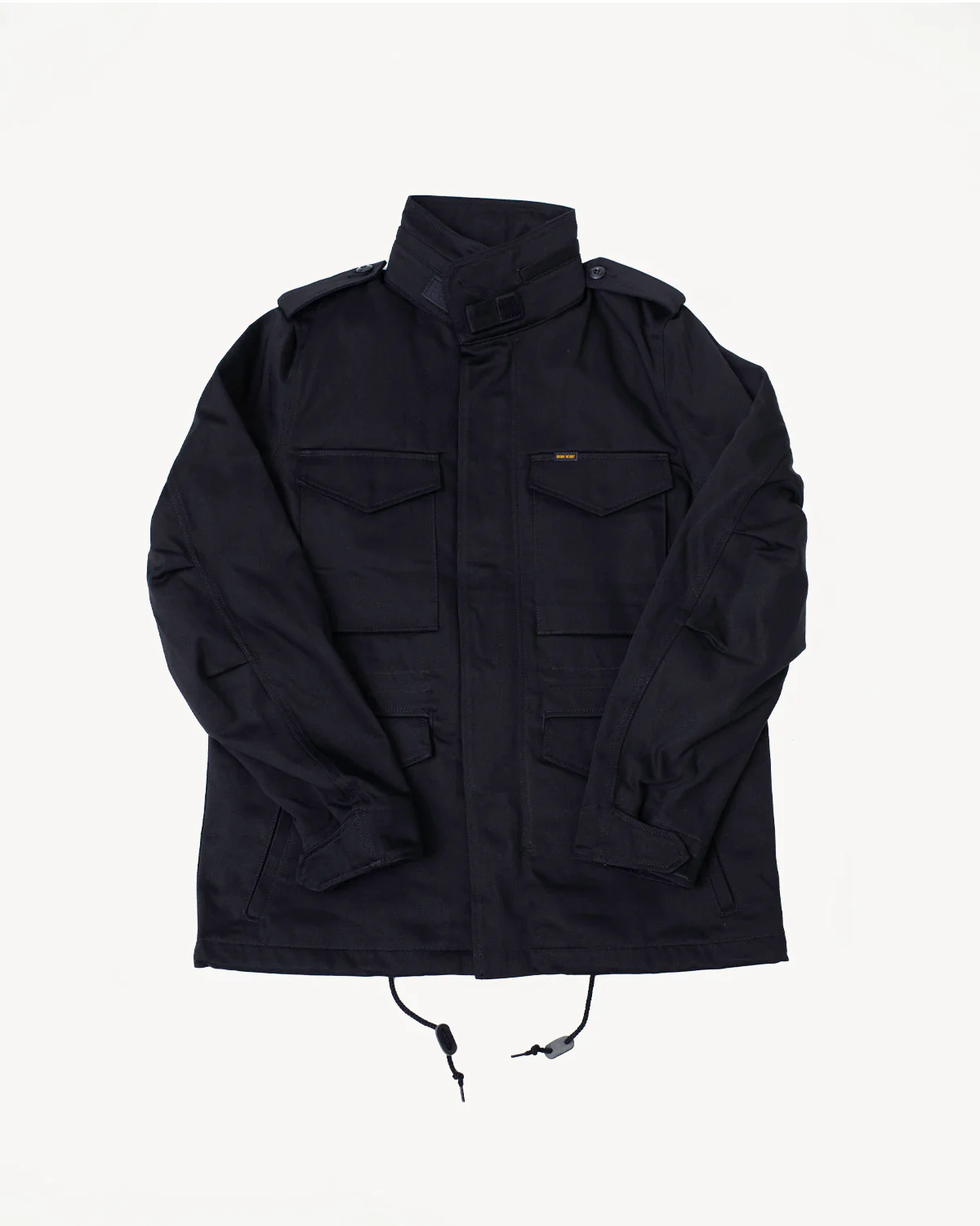 IHM-27-BLK - Sateen M65 Field Jacket - Black
