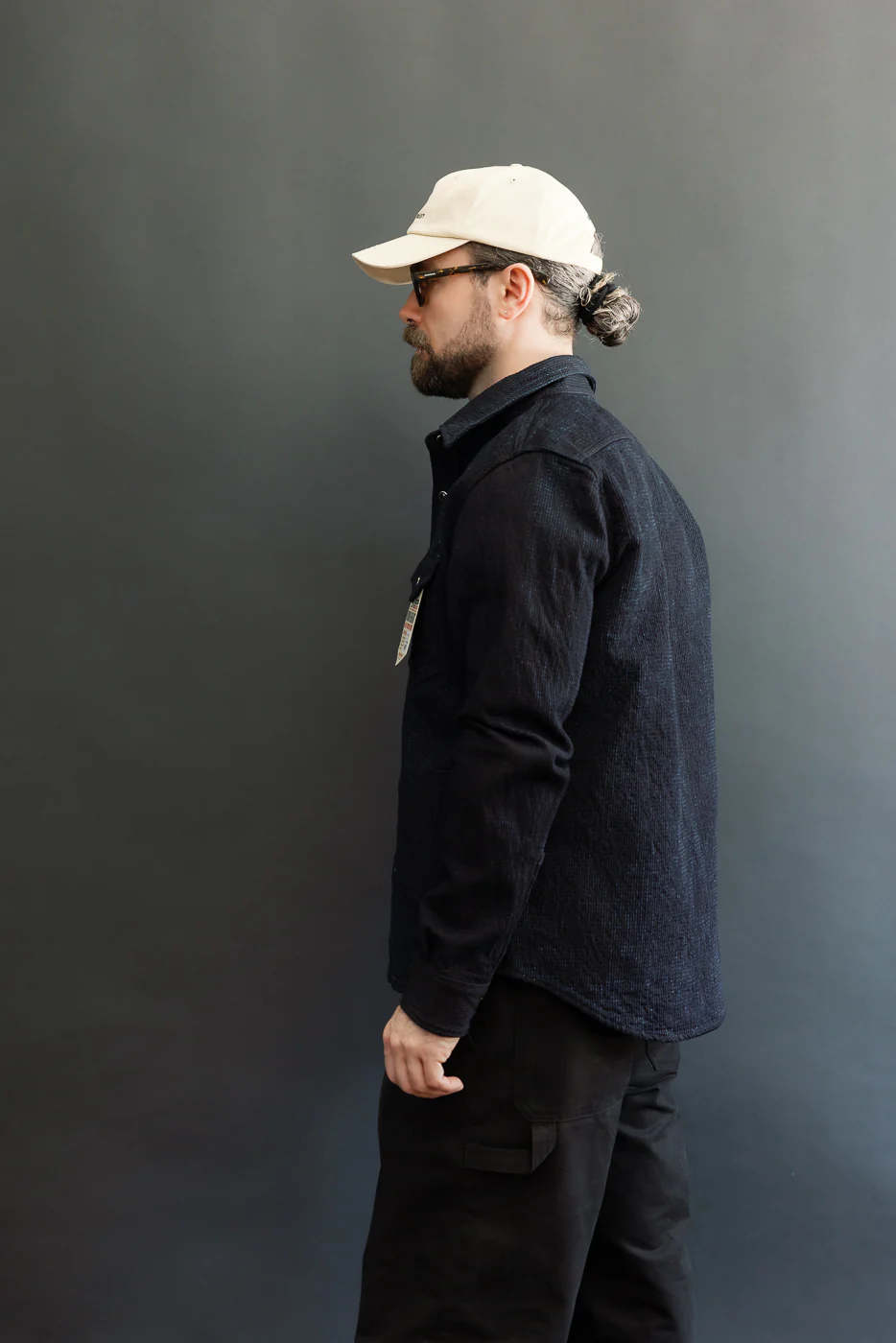 IHSH-437-IND - 13.5oz Dobby Cloth CPO Shirt - Indigo - Image 13