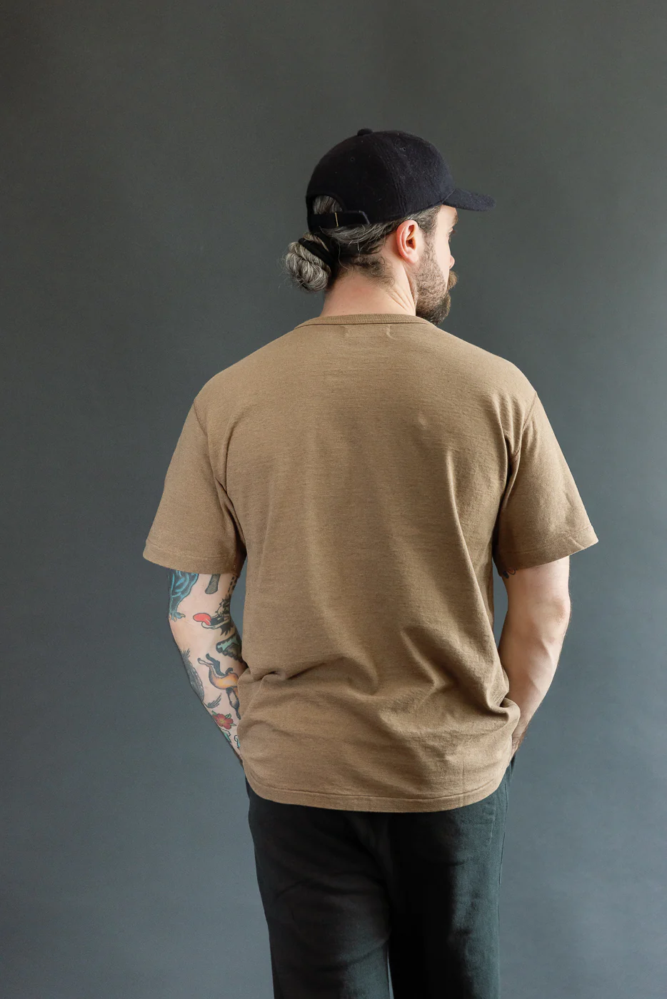 Iron Mordant Foxfibre® Tsuriami Crewneck T-Shirt - Coyote 70 - Image 11