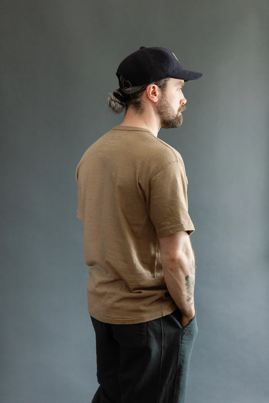 Iron Mordant Foxfibre® Tsuriami Crewneck T-Shirt - Coyote 70 - Image 12