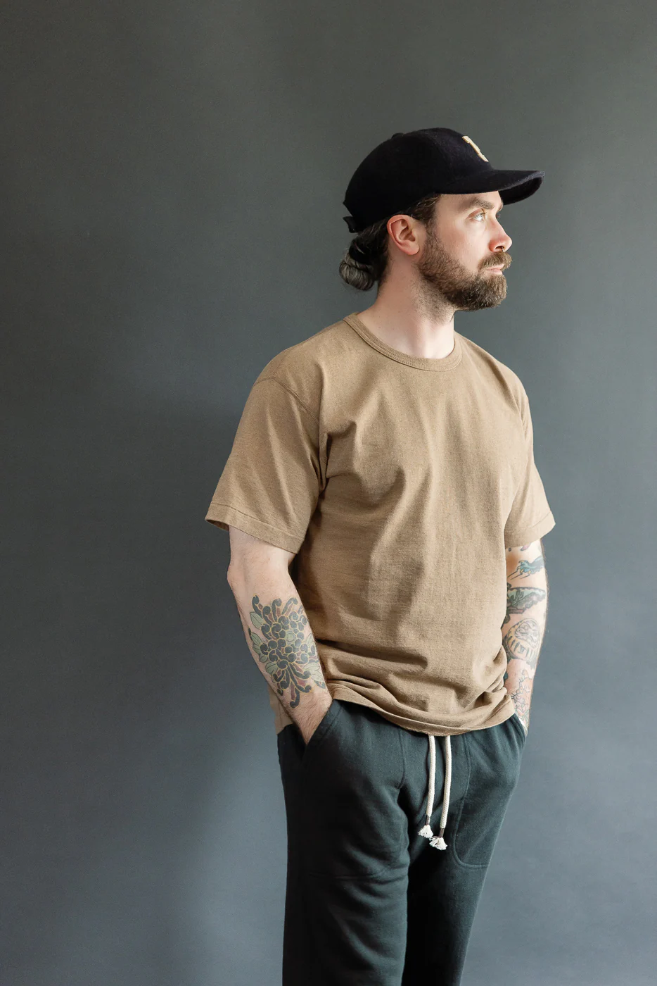 Iron Mordant Foxfibre® Tsuriami Crewneck T-Shirt - Coyote 70 - Image 13