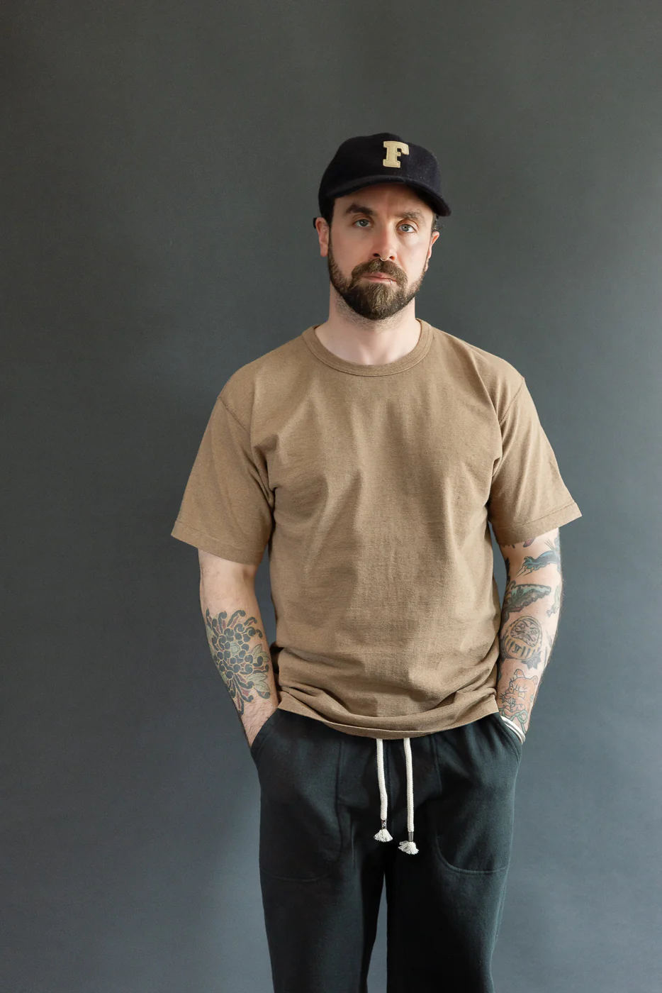 Iron Mordant Foxfibre® Tsuriami Crewneck T-Shirt - Coyote 70 - Image 14