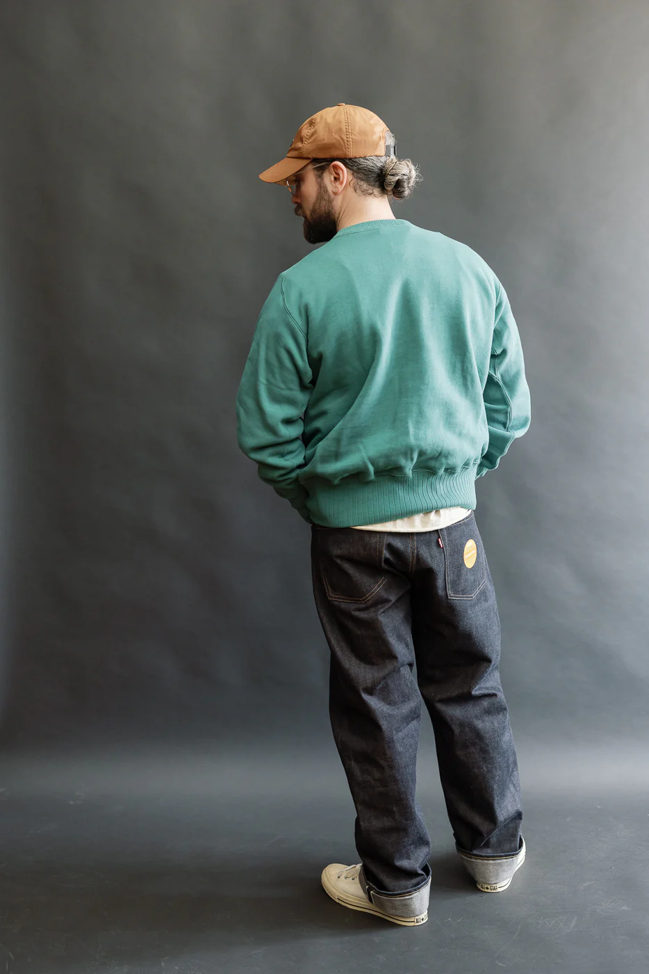 JG-CS24 - The Albert Sweat - Blue Green - Image 7
