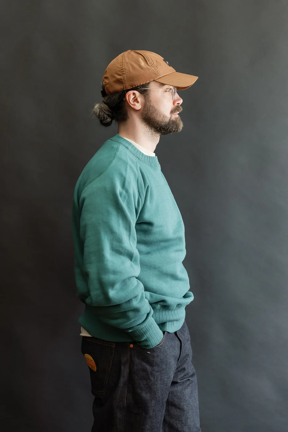 JG-CS24 - The Albert Sweat - Blue Green - Image 9