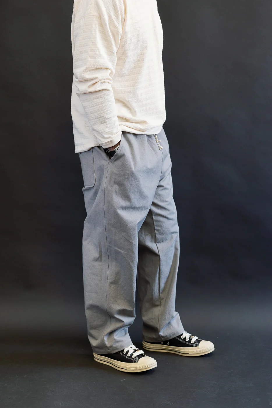 JM4315B - Canvas Rookie Pants - 133 Sorid Gray - Image 10