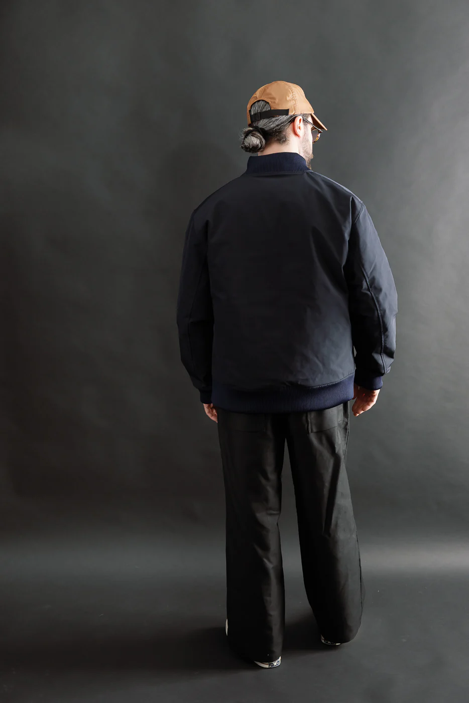 JM4586 - OM Baggy Moleskin Trouser - 107 Black - Image 9