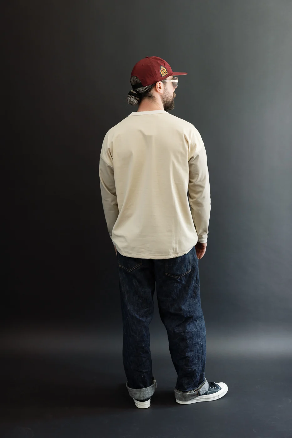 JM5438 - Grace Himo LS T-Shirt - 414 Ivory Mix - Image 7