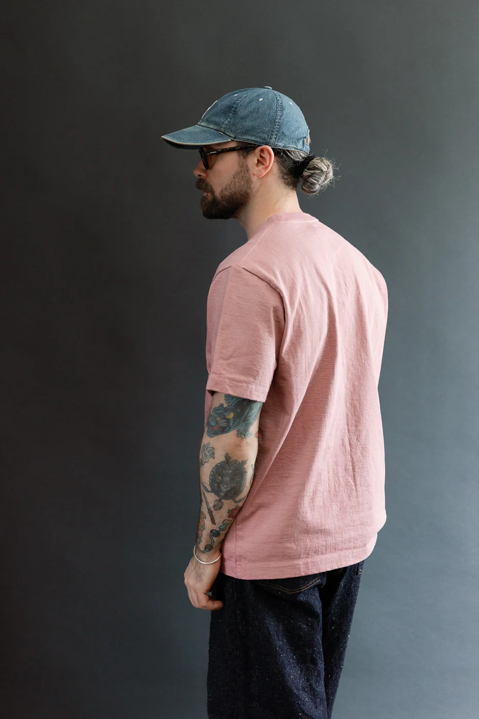 JM5444 - Dotsume T-Shirt - 448 Old Raspberry - Image 10