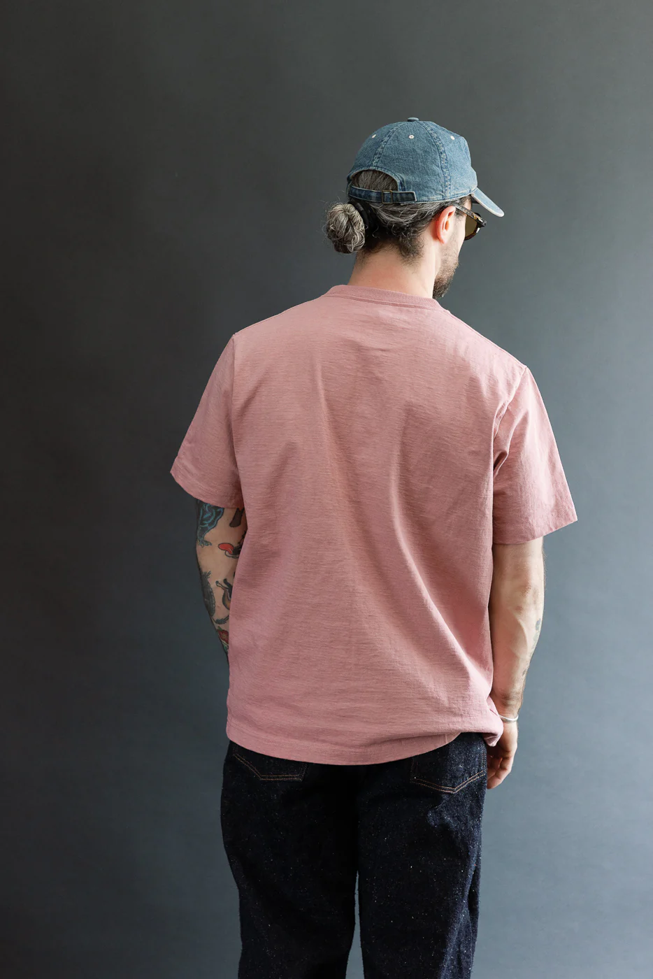 JM5444 - Dotsume T-Shirt - 448 Old Raspberry - Image 11
